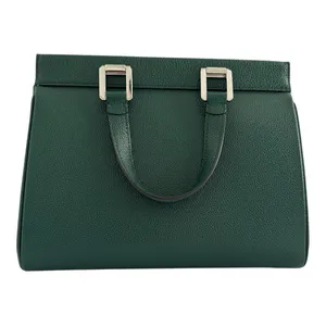 Gucci Small Zumi Green Grainy Leather Handbag thumbnail 3