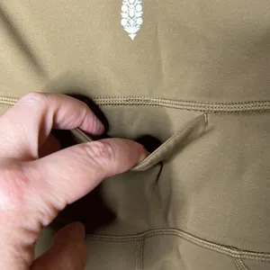 Free People Movement Ultra High Rise Leggings Olive Green Size Medium Pockets thumbnail 10