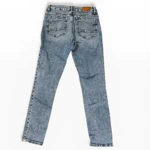 BKE Buckle Stella Mid-Rise Ankle Skinny Jeans Slim Fit Medium Wash 29x27 Stretch thumbnail 2