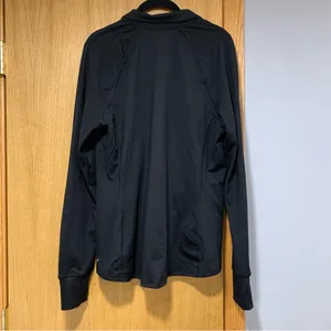 Old Navy Active Women's Go-Dry Black Full Zip Sweater - Size Large thumbnail 2