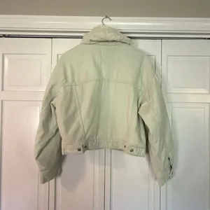 Levi’s mint corduroy Sherpa bomber jacket smwll thumbnail 6