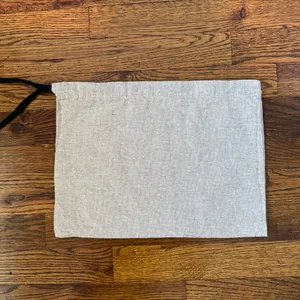 GUCCI Drawstring Dustbag Small Tan‎ and Black thumbnail 7