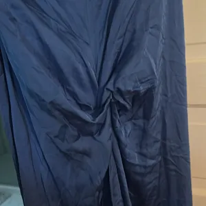 Aerie Vibrant Blue Maxi Dress with Knotted Side Detail thumbnail 2