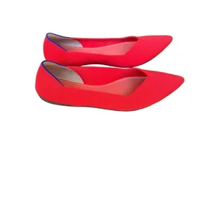 Rothy's Limited Edition The Point Flats in flame retired 10.5 thumbnail 3