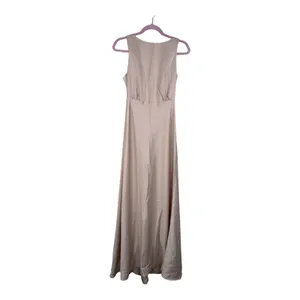 Sachin & Babi Pale Pink Maxi Dress Womens 0 Formal Bridesmaid Satin Floor Length thumbnail 2