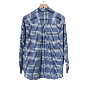 Grayson by Frank & Eileen The Hero Blue White Plaid Button Down Shirt Sz 2 Small thumbnail 3
