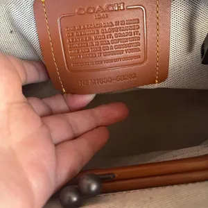 Coach Beechwood Tea Rose Rogue 30 Leather Satchel thumbnail 8