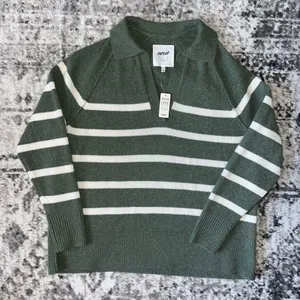 Aerie Unreal Polo Sweater thumbnail 1
