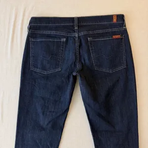 7 For All Mankind Roxanne Slim Illusion Skinny Jeans Womens 31 Dark Wash Denim thumbnail 10