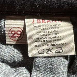 J Brand Hewson Black Skinny Jeans‎ Women's Size 29 Style 6200241 thumbnail 5