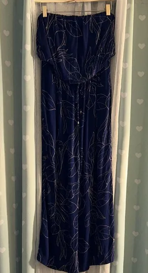 J Valdi Size M Strapless Jumper Blue Size M thumbnail 1
