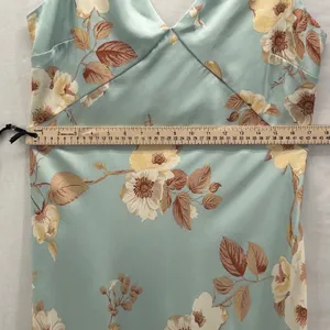 A New Day Y2K Floral Maxi Dress Sage Green Large‎ thumbnail 15