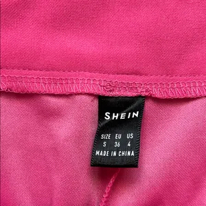 SHEIN Pink Wide-Leg Pants thumbnail 2