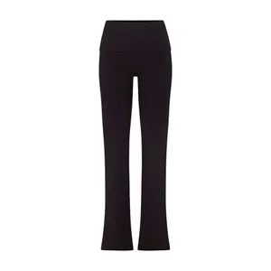 Skims cotton jersey foldover pant in color soot size medium nwot thumbnail 3