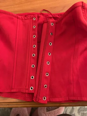 Edikted Selena Lace Up Corset  thumbnail 4