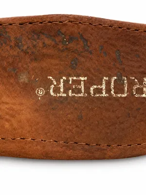 Roper Rowdy Cow Hair on Hide Suede Western Ankle Boots Women’s 7.5 thumbnail 8