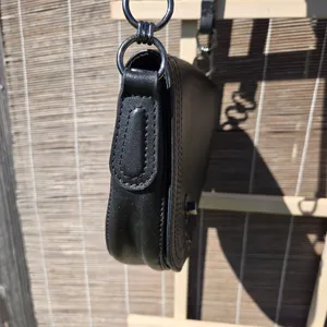 LONGCHAMP Cavalcade Black Leather Crosdbody Bag Small thumbnail 4