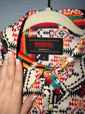 Rock and Roll button shirt Multiple thumbnail 3