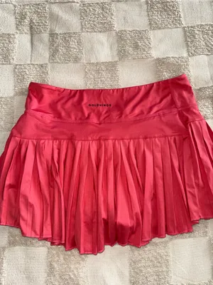 Gold Hinge pleated tennis skort thumbnail 5