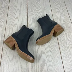 Marc Fisher Women's Modesty Block Heel Dress Booties 6M Black $149 thumbnail 5