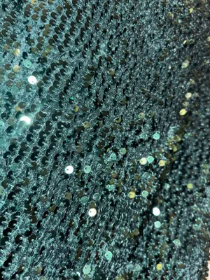 Zara Green Sequined Mini Dress thumbnail 5