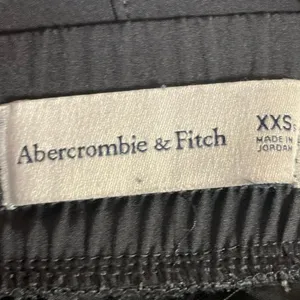 Abercrombie & Fitch Women's Black High Rise Pull On Wide Leg Trousers Pants XXS thumbnail 5