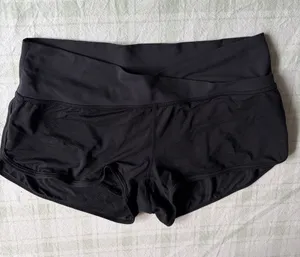 Lululemon Black Fold-Over Waist Women’s Boyshorts thumbnail 1