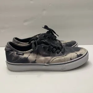 Vans Atwood Low Tie Dye Black White Canvas Skate Shoes Womens 8‎ UltraCush thumbnail 2