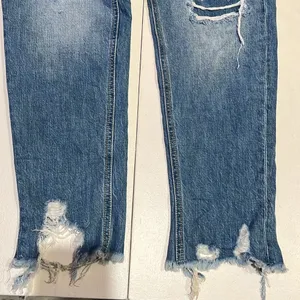 Kancan women’s high rise fray distressed jeans size 9/28 thumbnail 5