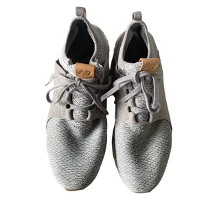New Balance Fresh Foam Cruz V2 Gray Knit Running Shoes Sneakers Gum Sole Sz US11 thumbnail 4