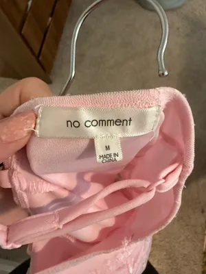 No Comment Pink dress thumbnail 2