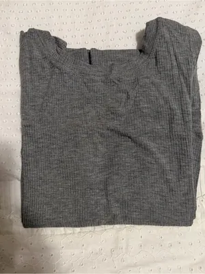 OFFLINE By Aerie Thumbs Up Ribbed Scoop Back T-Shirt thumbnail 3