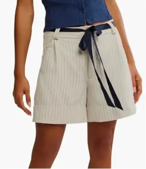 Free People Perfect Prep Pleated Shorts thumbnail 1
