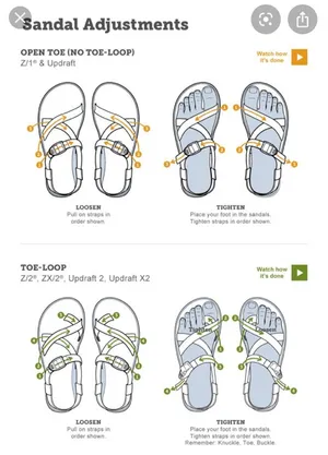 Chacos Double Strap Sandals Gray Blue Orange thumbnail 8
