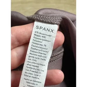 EUC Womens Spanx AirEssentials wide-leg pants brown plush‎ loungewear size XL thumbnail 8