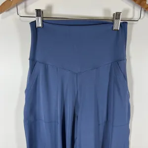 OFFLINE by Aerie Real Me High Waisted Joggers Blue Small‎ Pockets Activewear thumbnail 2