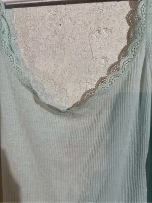 Victoria’s Secret Lace Trim Tank Top | Size: Medium thumbnail 2