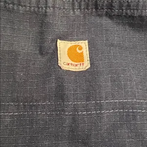 Carhartt Scrub Pants Women Sz L Cargo Blue drawstring, medical office thumbnail 7