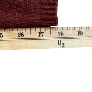 NAKEDCASHMERE Cold Shoulder Rust Brown Cashmere Sweater - Size Small thumbnail 12