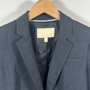 Banana Republic Wool Blazer Women's Preppy Business Casual Jacket Blue Size‎ 6 thumbnail 4