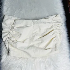 Zara Ecru Voluminous Bow Mini Skirt thumbnail 6