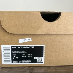 NEW NIKE Crater Impact Light Violet Pink Glaze Shoe Size 8.5 / 7Y #B1250 thumbnail 2