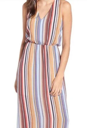 As U Wish Multicolor Striped Dress thumbnail 1