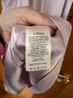 Aritzia Wilfred lovers satin dress mini size Large thumbnail 11
