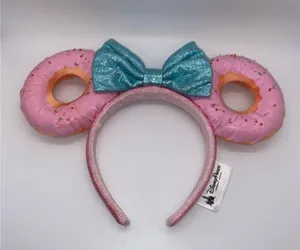 Disney Parks Original Frosted Donut Minnie Ears thumbnail 4