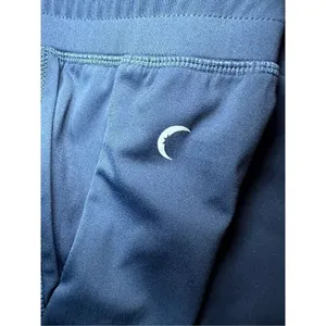 Zyia Active Ankle‎ Zip Jogger Pants Pull On Drawstring Navy Athleisure Women's S thumbnail 9