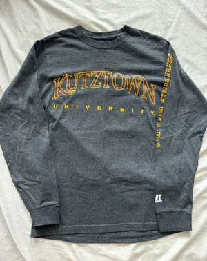 Kutztown University Long Sleeve Gray thumbnail 1