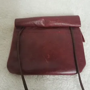 Genuine Leather mini crossbody Brown thumbnail 2
