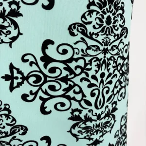 B Darlin Velvet Floral Bodycon Dress Sz 1/2 Y2K Coquette Party Club Mint Halter thumbnail 5