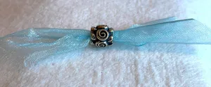 Pandora Sterling Silver Swirl Charm thumbnail 1